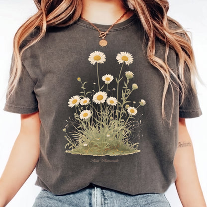 Daisy Meadow T‑Shirt — Vintage Wildflower Graphic Tee